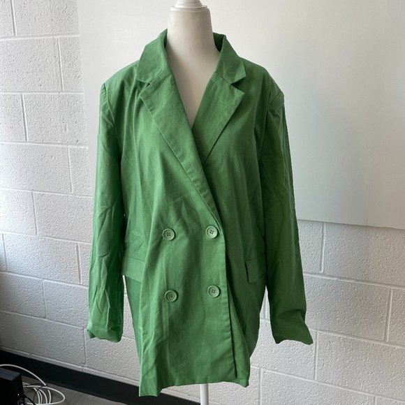 Amelie Linen Blazer - Picture 1 of 4